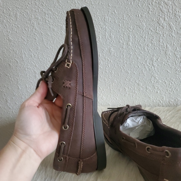 Polo Ralph Lauren Men’s Roughout Suede Camp Brown Moccasin Sz 11.5D $229 main image 7